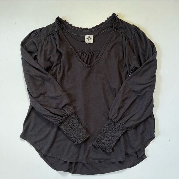 Free People NWT Care Bella Hemp Long Sleeve XS - Picture 8 of 11